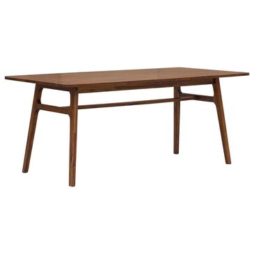 Lh Imports Remix Rectangular Dining Table in Estelle Brown - Table Only, , large