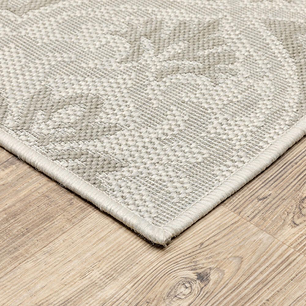 Oriental Weavers Portofino 2805W 9&#39;10&quot; x 12&#39;10&quot; Ivory Area Performance Rug, , large