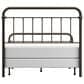 Richlands Furniture Kirkland Queen Slat Metal Bed in Dark Bronze, , large