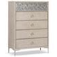 Furniture of America Bashford 5-Drawer Chest in Natural Oak, , large