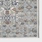 Central Oriental Orient Dania 5"3" x 7"3" Cream and Light Blue Area Rug, , large