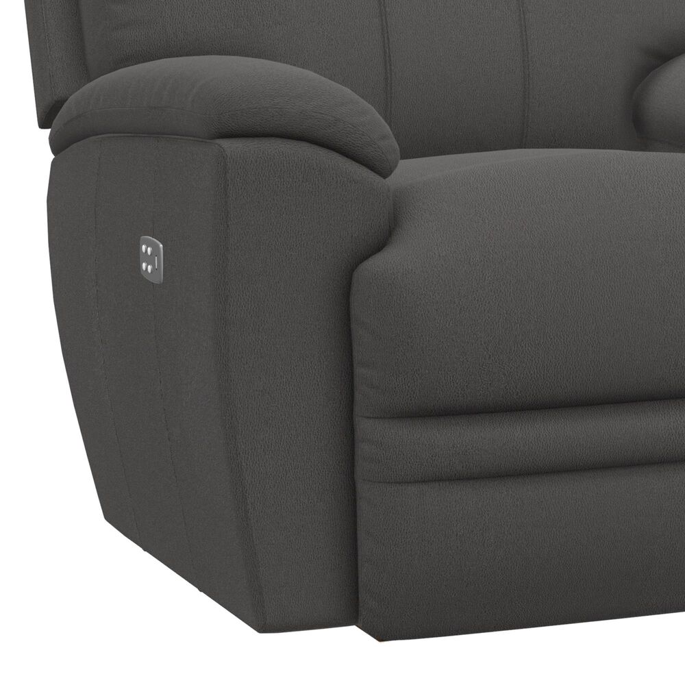 La-Z-Boy Talladega Power Rocking Recliner with Headrest and Lumbar and Wireless Remote in Delray Shitake, , large