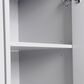 HOMLUX 51" Kitchen Island with Trash Can Storage Cabinet in Grey, , large