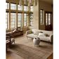 Loloi Heritage 9" x 12" Clay and Natural Area Rug, , large