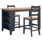 Ashley Gesthaven 3-Piece Counter Height Dining Set in Natural and Blue, , large