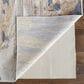 Feizy Laina 3" x 10" Beige and Blue Runner, , large