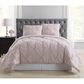 Pem America Truly Soft Pleated 3-Piece Full/Queen Duvet Set in Blush, , large