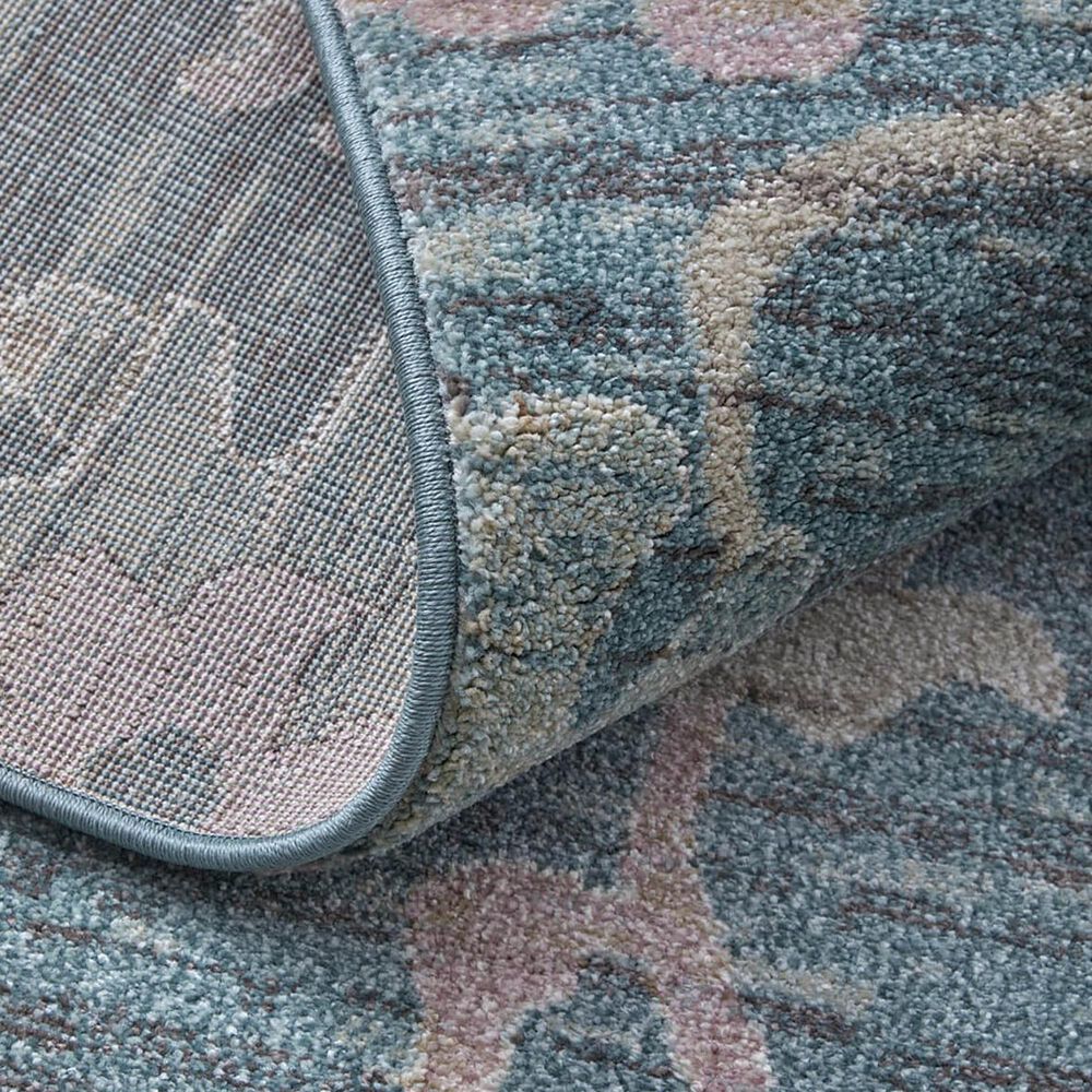 Feizy Dartmouth 39QMF 7&#39;9&quot; x 10&#39; Blue and Multicolor Area Rug, , large