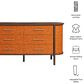Modway Coralie 6-Drawer Dresser in Walnut Tan, , large