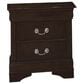 Pacific Landing Louis Philippe Nightstand in Cappuccino, , large
