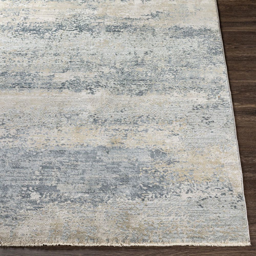 Surya Brunswick 2&#39; x 3&#39; Sage, Gray, White and Blue Area Rug, , large