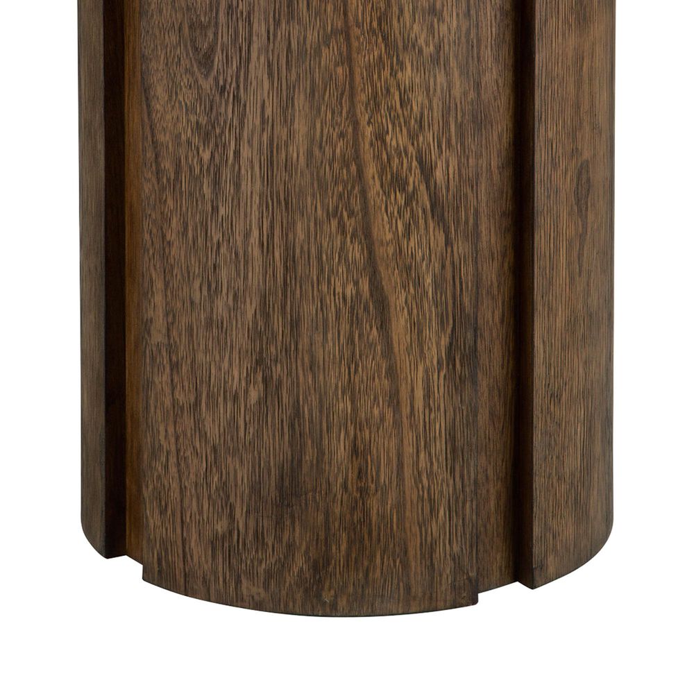 Ashley Dontayne End Table in Warm Brown, , large