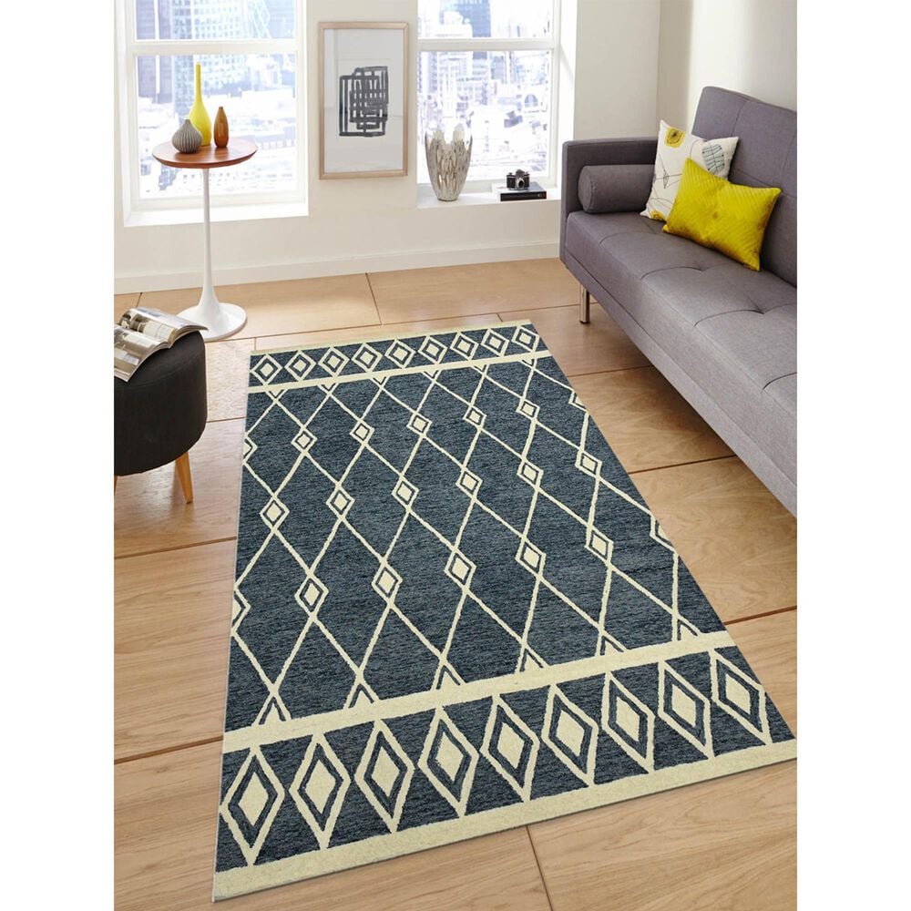 Amer Rugs Vista 5&#39; x 8&#39; Navy Area Rug, , large