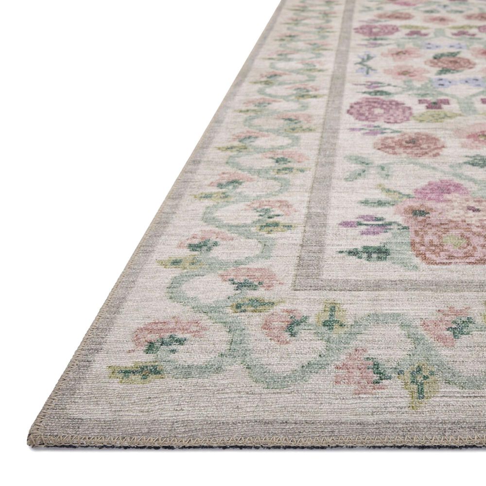 Rifle Paper Co Rosa 5&#39; x 7&#39;6&quot; Ivory Area Rug, , large