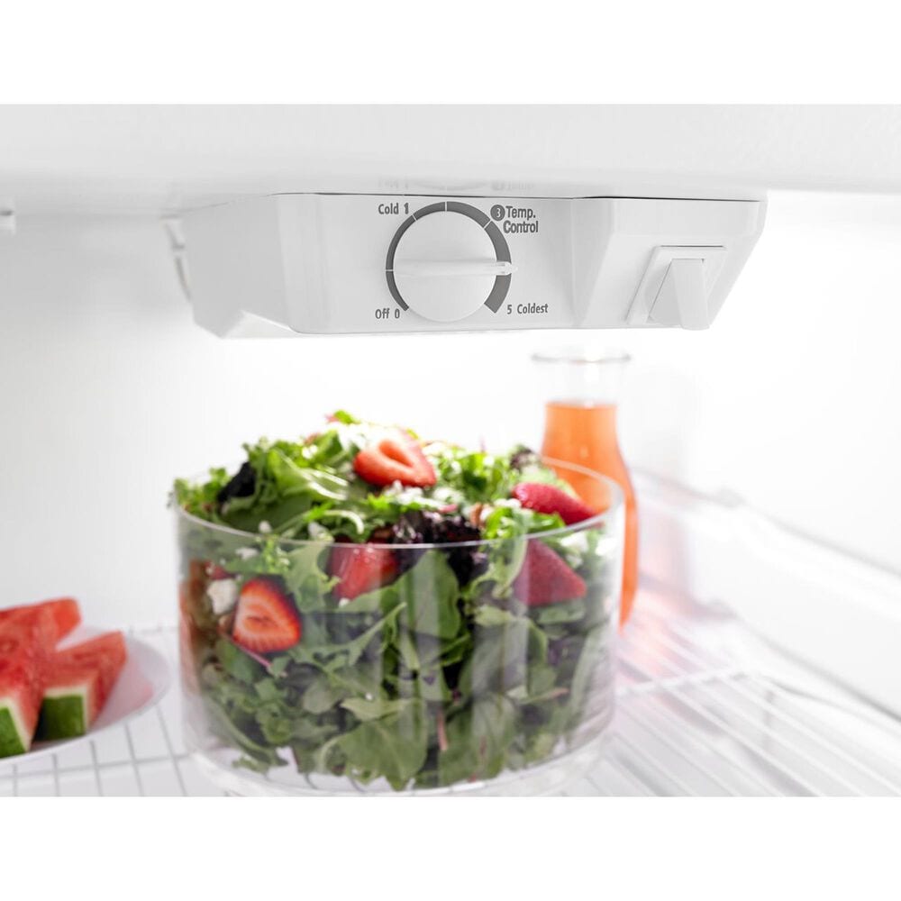 Amana 14 Cu. Ft. 28&quot; Wide Top-Freezer Refrigerator with Dairy Bin in Black, , large