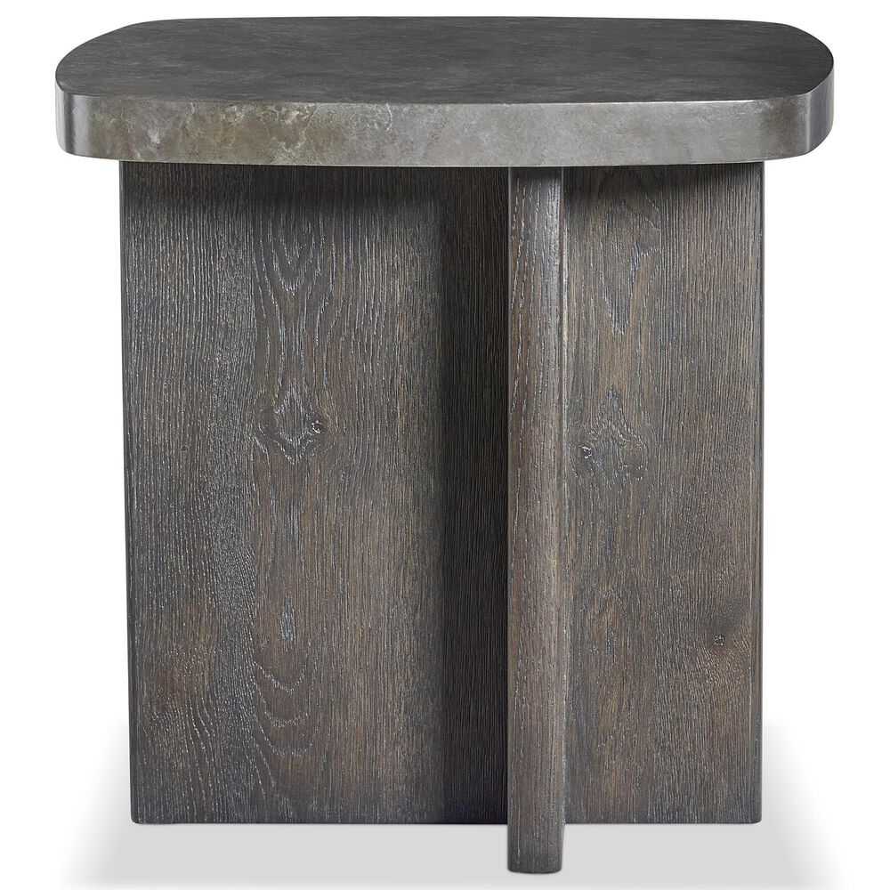 Bernhardt Monroe Side Table in Robor and Montrose, , large