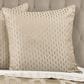 J. Queen New York Olympus 26" Square Euro Pillow Sham in Sand, , large
