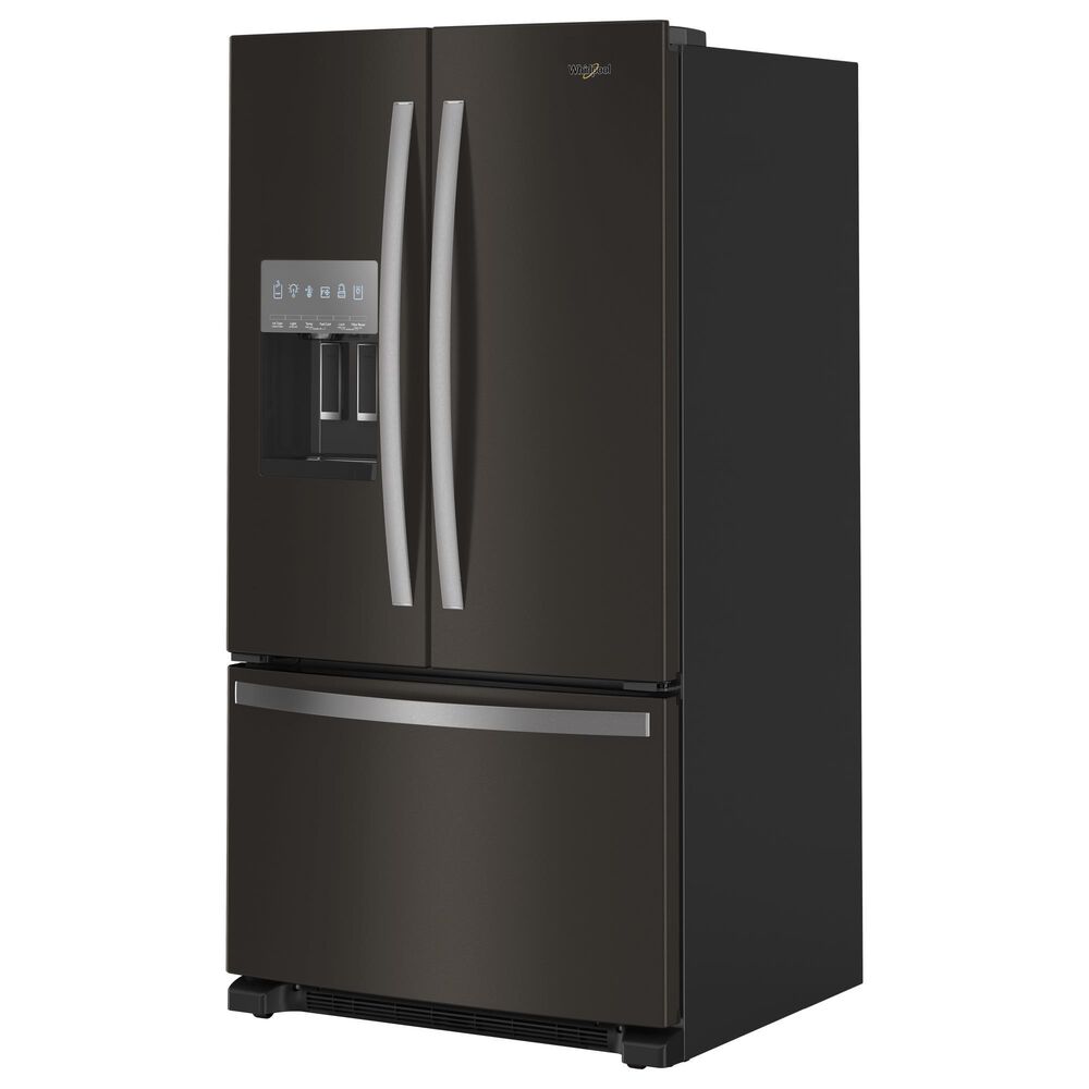Whirlpool 24.7 Cu. Ft. French Door Refrigerator in Black Stainless Steel, , large