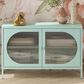 DHP Luna Wide 2-Door Accent Cabinet with Fluted Glass in Sky Blue, , large