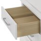 Crown Mark Amalia 4-Piece King Bedroom Set in White, , large