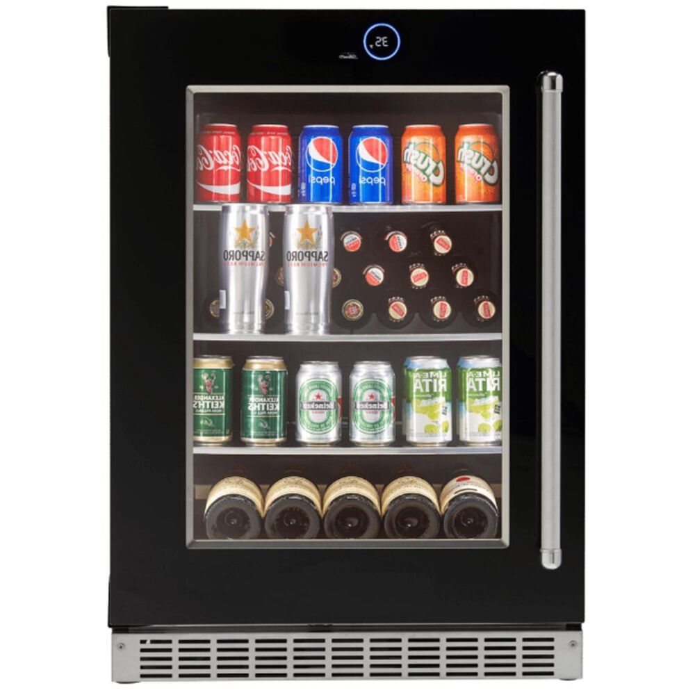 Danby Reserve Integrated All Refrigerator Beverage and Wine Center Right Hinge, , large