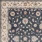 Central Oriental Minerva Maneli 7"10" x 9"10" Vintage Blue and Alabaster Area Rug, , large