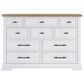 Ashley 3-Piece Queen Bedroom Set in White and Natural, , large