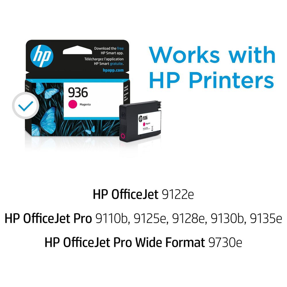 HP 936 Original Ink Cartridge in Magenta, , large