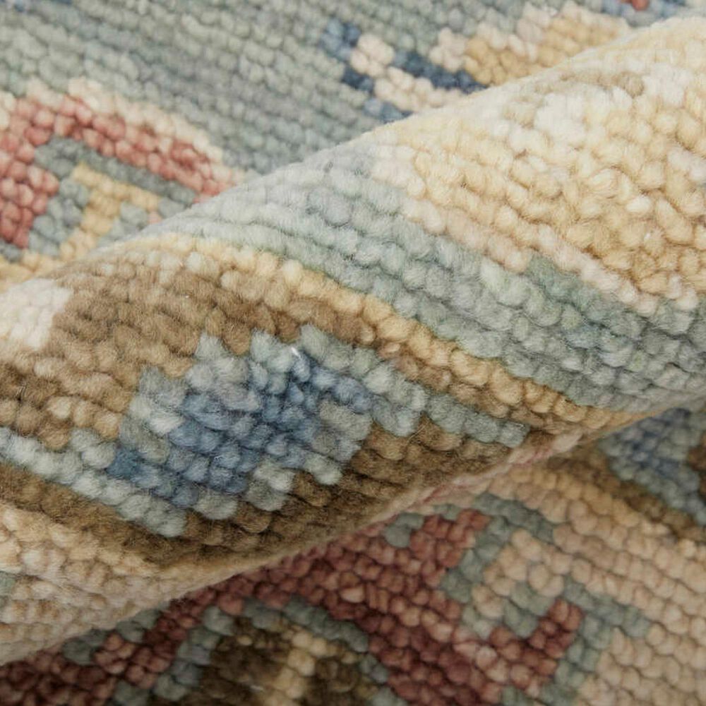 Feizy Fillmore 3&#39; x 5&#39; Blue and Ivory Area Rug, , large