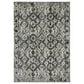 Oriental Weavers Gemini Oriental 7"10" x 10"10" Charcoal Area Rug, , large