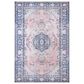 Momeni Afshar 5" x 7"6" Pink Area Rug, , large