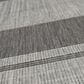 Amer Rugs Maryland 2"4" x 8" Silver and Taupe Runner, , large