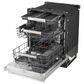 LG 24" Built-In Bar Handle Dishwasher with TrueSteam in PrintProof Stainless Steel, , large
