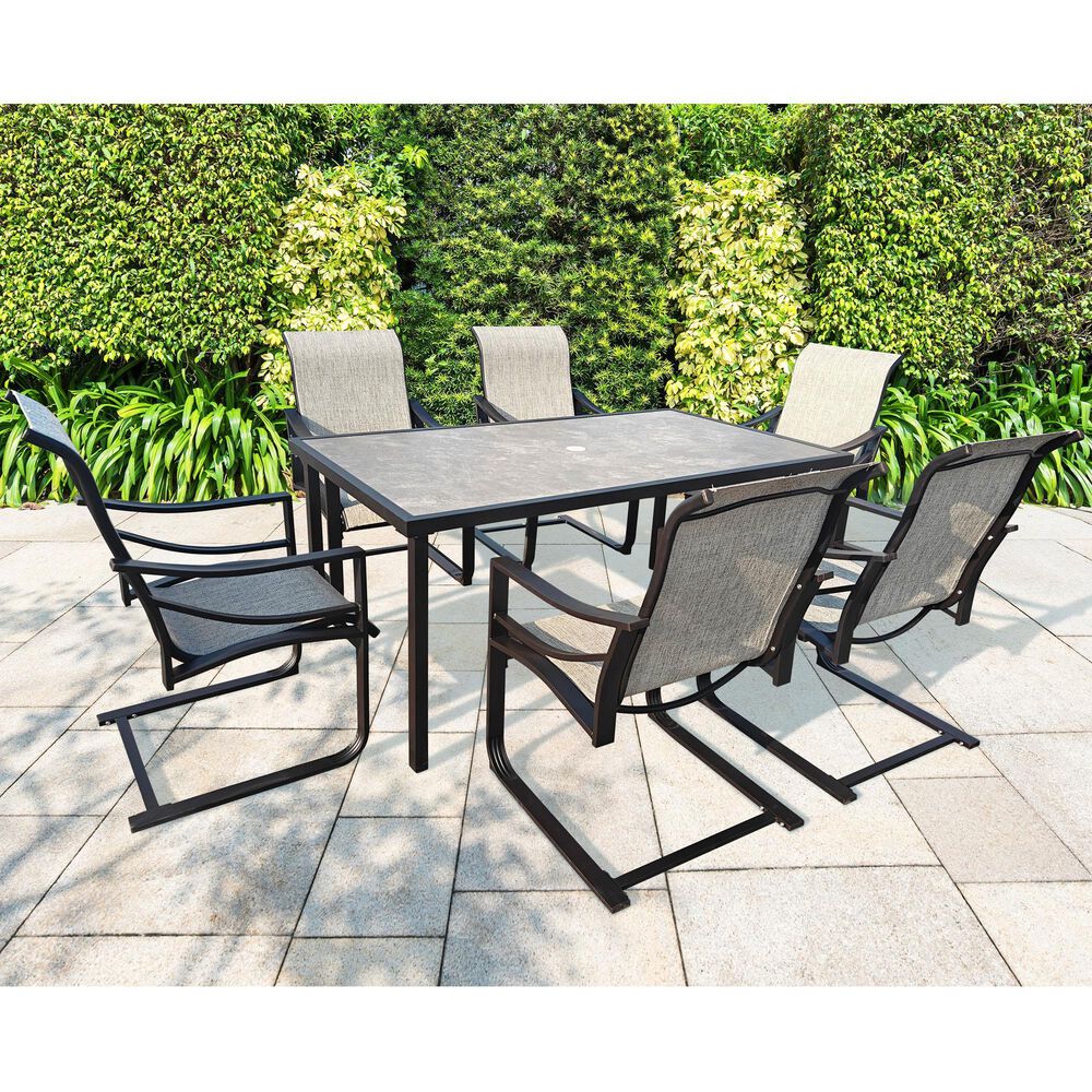 Four Seasons Global Sawgrass 7-Piece Dining Set, , large
