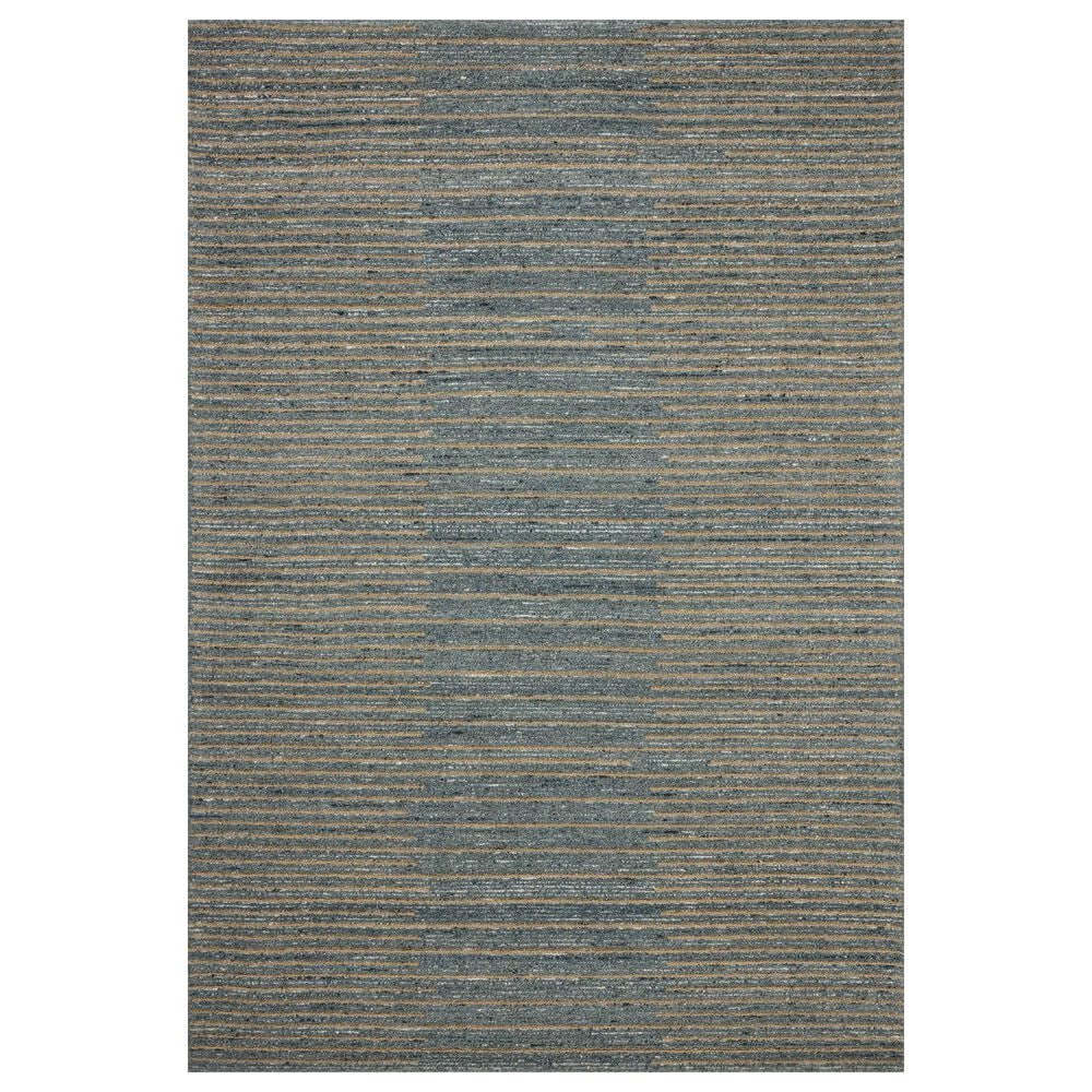 Loloi Elias Slate and Natural 5" x 7"6" Area Rug, , large