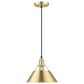 Golden Lighting Orwell 1-Light Medium Pendant in Brushed Champagne Bronze, , large