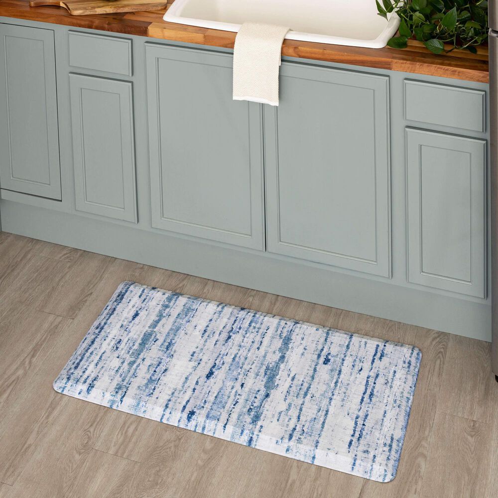 Mohawk Dri-Pro Deluxe Cerulean 1&#39;8&quot; x 3&#39;6&quot; Blue Area Rug, , large