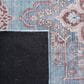 Safavieh Serapi 4" x 6" Blue and Brown Area Rug, , large