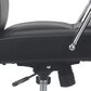 Global Seating High-Back Executive Chair with Chrome Base in Onyx Black, , large
