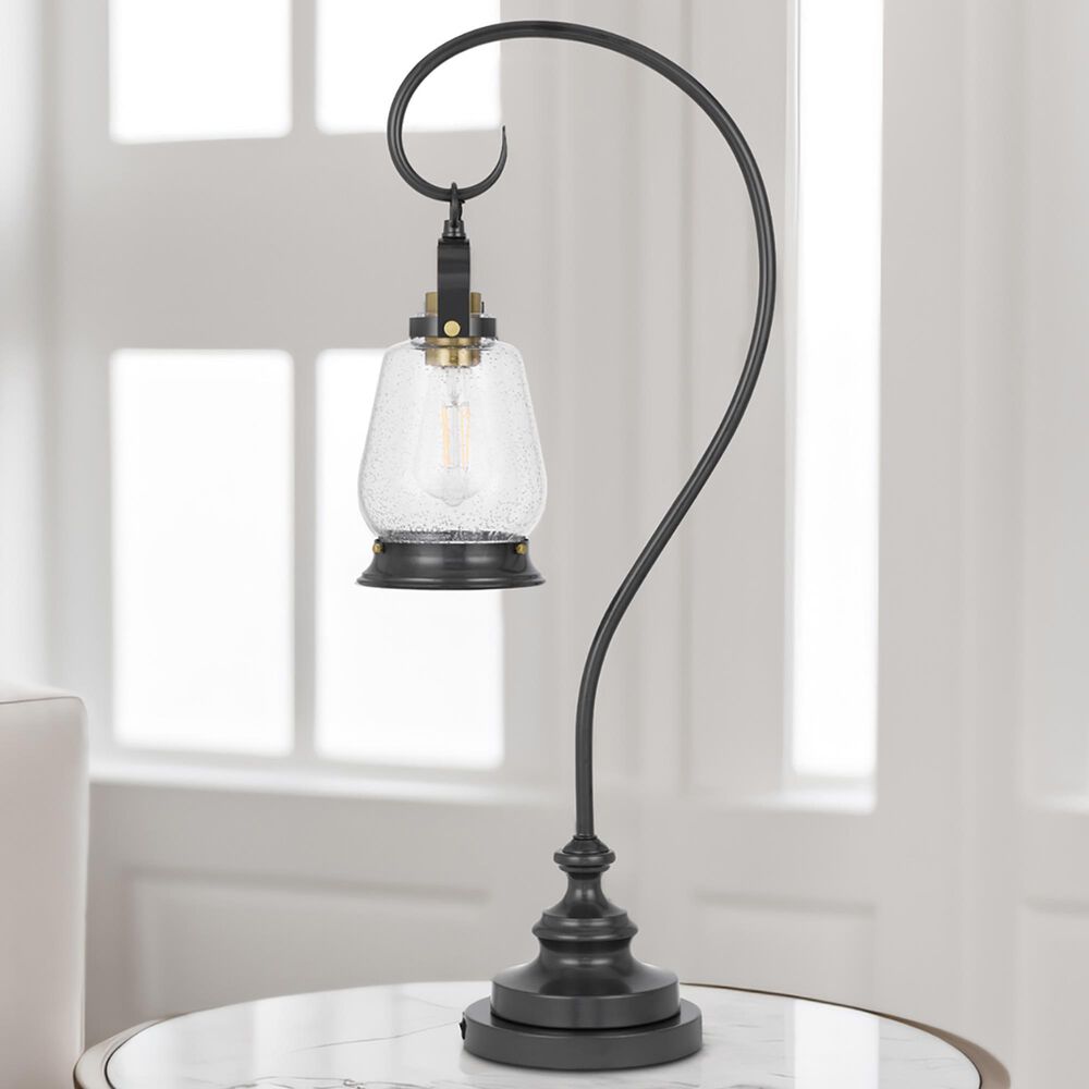 Cal Lighting Terni Table Lamp in Dark Bronze, , large
