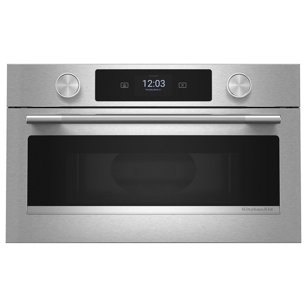 KitchenAid 27" Built In Microwave Oven with Air Fry in PrintShield Stainless Steel, , large