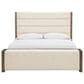 Ashley Marxmore Queen Upholstered Storage Panel Bed in Brown, , large