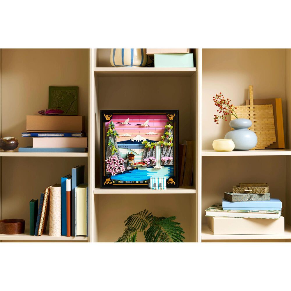 LEGO Art Japanese Cherry Blossom Landscape Building Set, , large