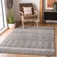 Safavieh Tulum 4" x 6" Grey and Ivory Area Rug, , large