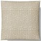 Ann Gish Croc 30" x 30" Square Throw Pillow in Quartz, , large