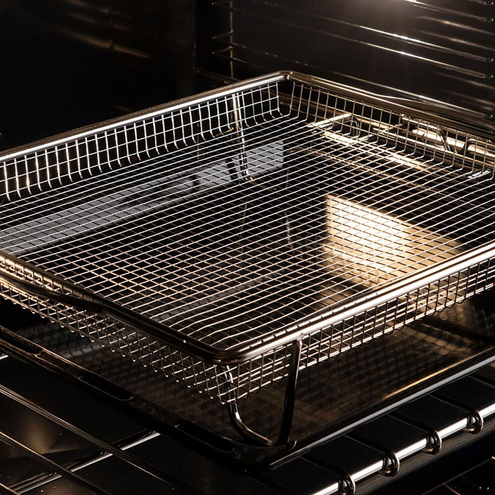 Bertazzoni Heritage 5.7 Cu. Ft. Freestanding Dual Fuel Range in Avorio, , large
