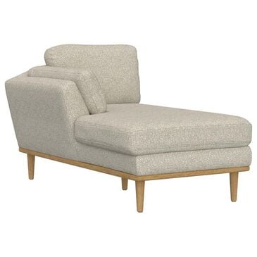 Golden Wave Furniture Reverie Left-Facing Chaise in Grey, , large
