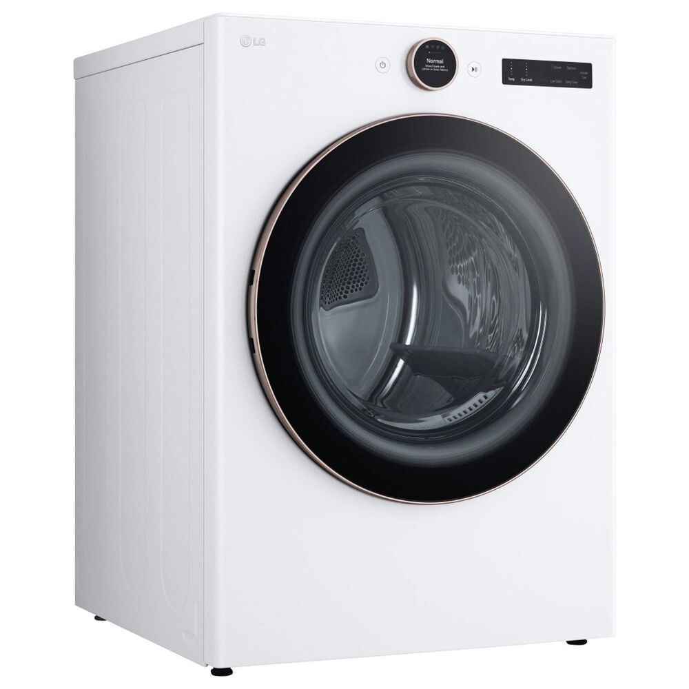 LG 7.4 Cu. Ft. Ultra Large Capacity Electric Dryer with Sensor Dry In White, , large