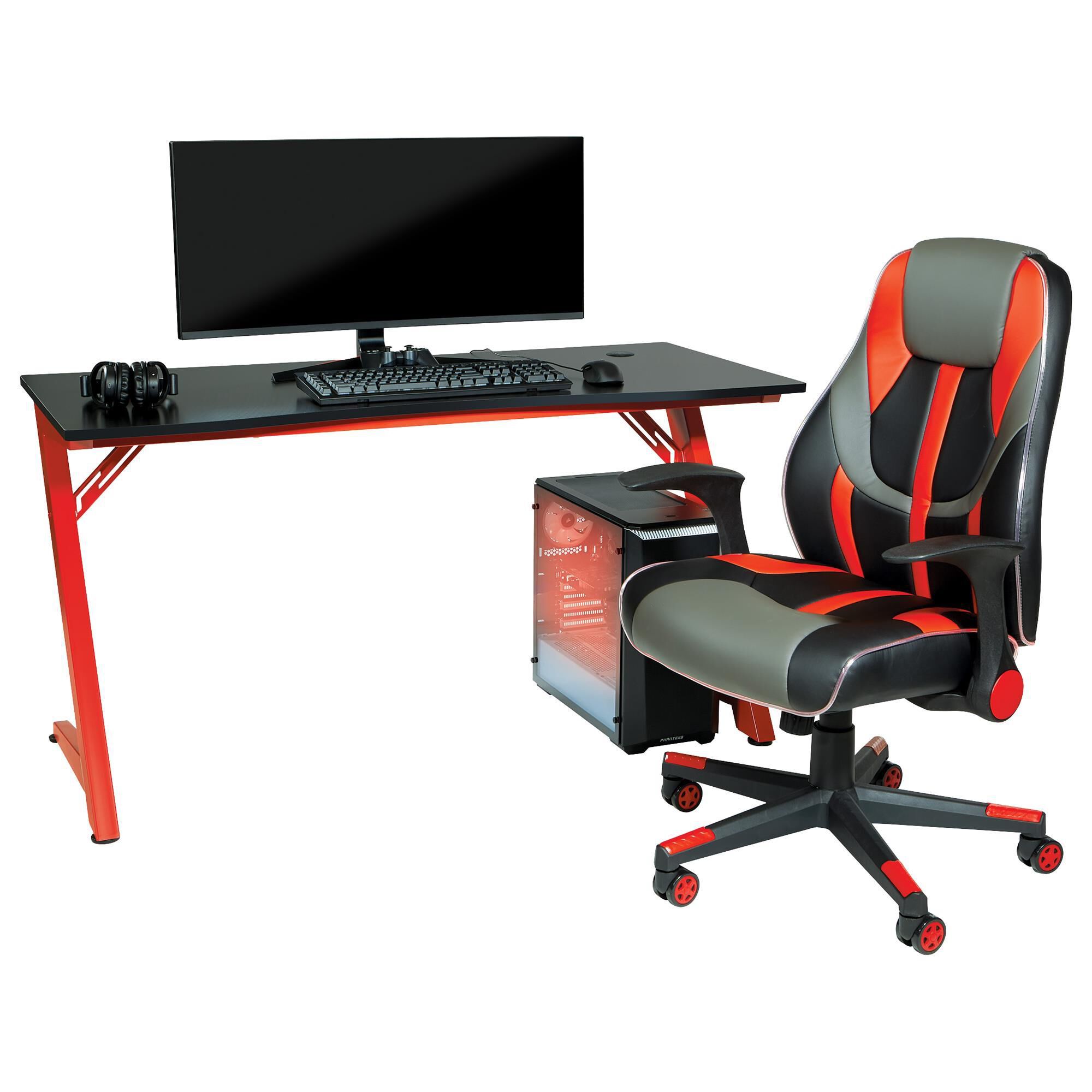 Gaming desk best sale chair combo