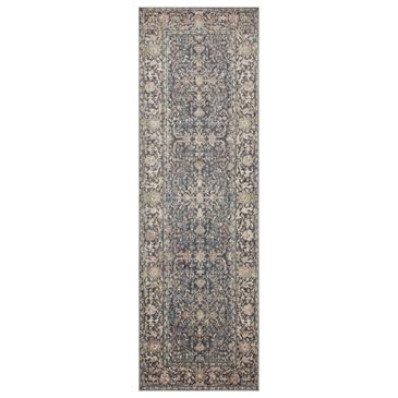 Loloi Bradbury 2"6" x 8" Midnight and Multicolor Runner, , large